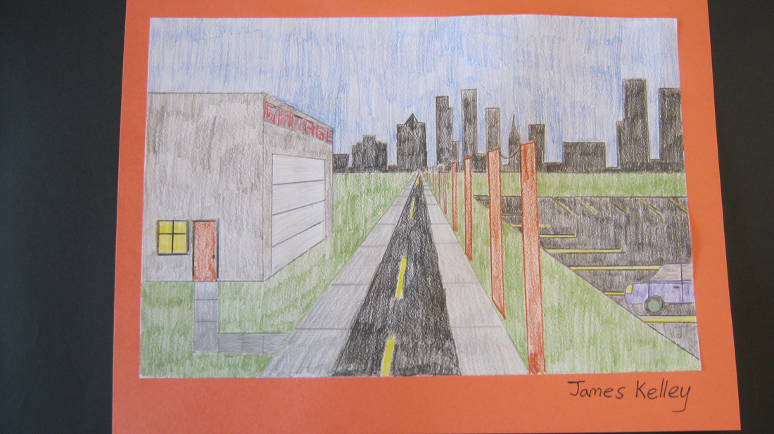 Art With Mr. E: 1 Point Perspective Using Kleki